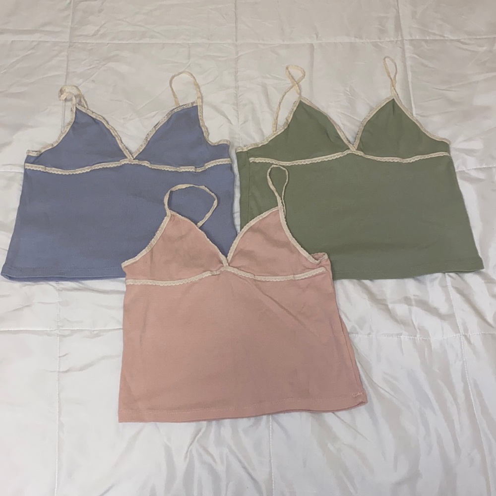 3 Brandy Melville Aurora Tanks